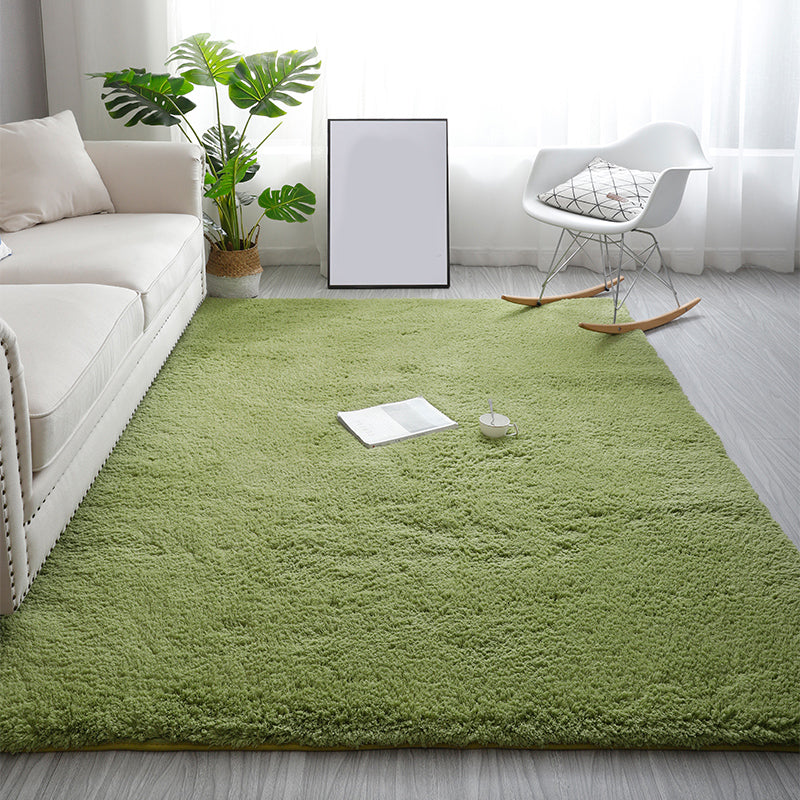 Zachte gewone vloerkleed Multi-gekleurde Noordse stijl Tapijt Faux Wol Wasbaar Pet Friendly Non-Slip Tapje voor Kamer