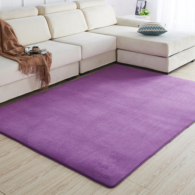 Mehrfarbiger Wohnzimmer Teppich Einfachheit einfach Teppichsynthetik Haustierfreundlicher Waschabend-Rutsch-Rücken-Teppich