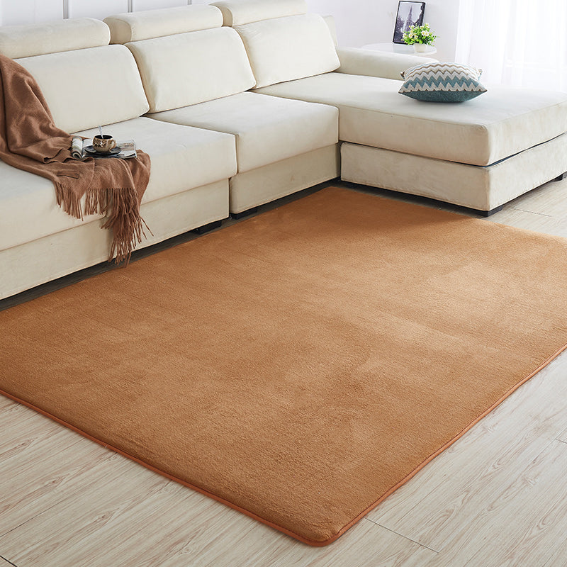 Mehrfarbiger Wohnzimmer Teppich Einfachheit einfach Teppichsynthetik Haustierfreundlicher Waschabend-Rutsch-Rücken-Teppich