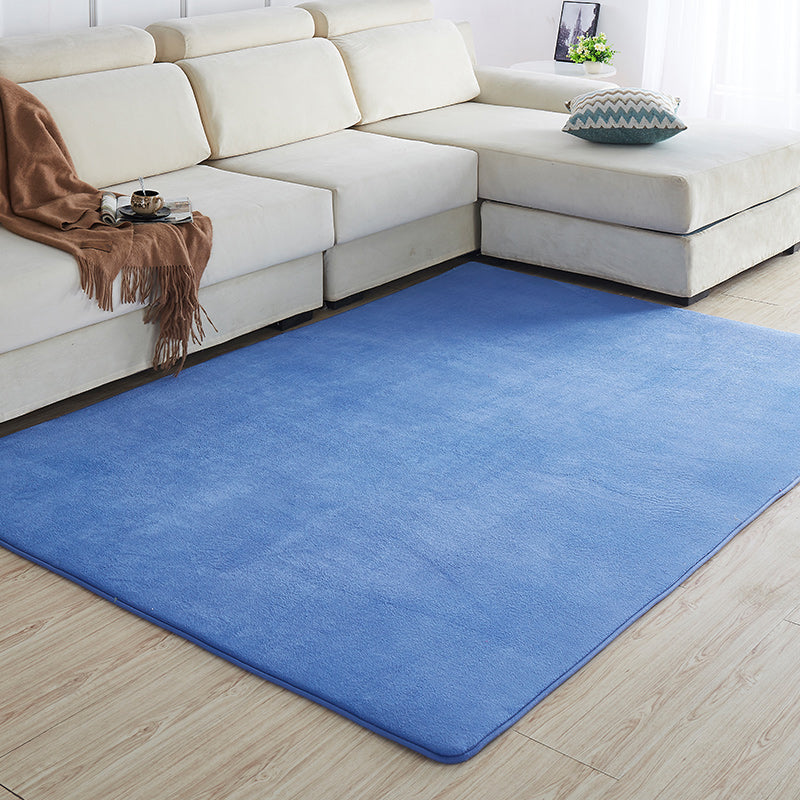 Mehrfarbiger Wohnzimmer Teppich Einfachheit einfach Teppichsynthetik Haustierfreundlicher Waschabend-Rutsch-Rücken-Teppich