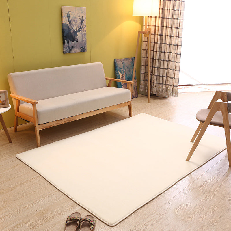 Klassiker minimalistischer Indoor-Teppich Multifarbener schlichtes Teppich Haustierfreundlicher Maschinenwaschableer Nicht-Schlupf-Teppich für Zimmer