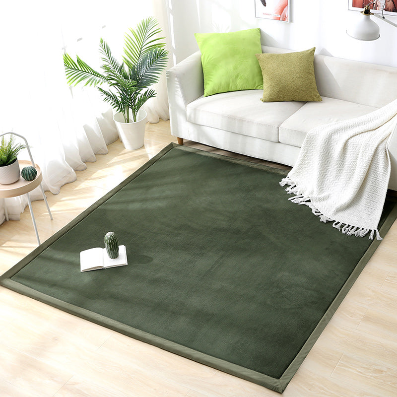 Komfort mehrfarbiger Teppich Polypropylen-Fläche Teppich Anti-Rutsch-Backing-Maschine Waschbarer Tierfreundlicher Teppich für Zuhause