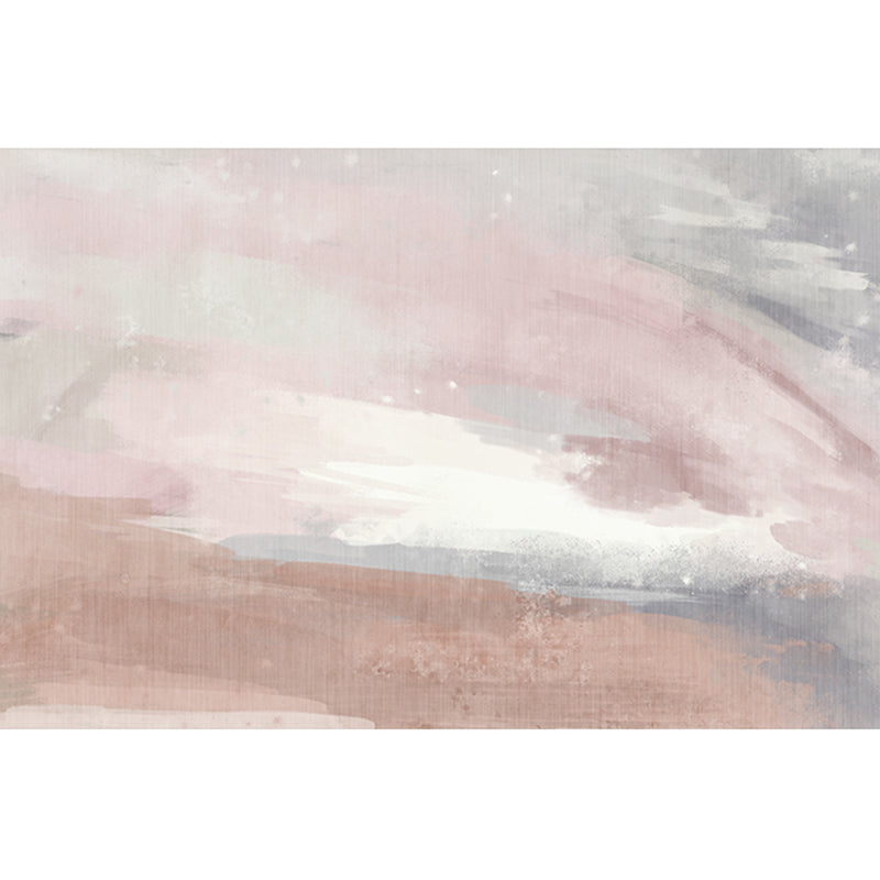 Mehrfarbiger skandinavischer Teppichsynthetik-Steinscheibenmuster abstrakter Teppichfärbung Resistant nicht rutschfarbiger Maschinenwaschanlagen Teppich für Raum