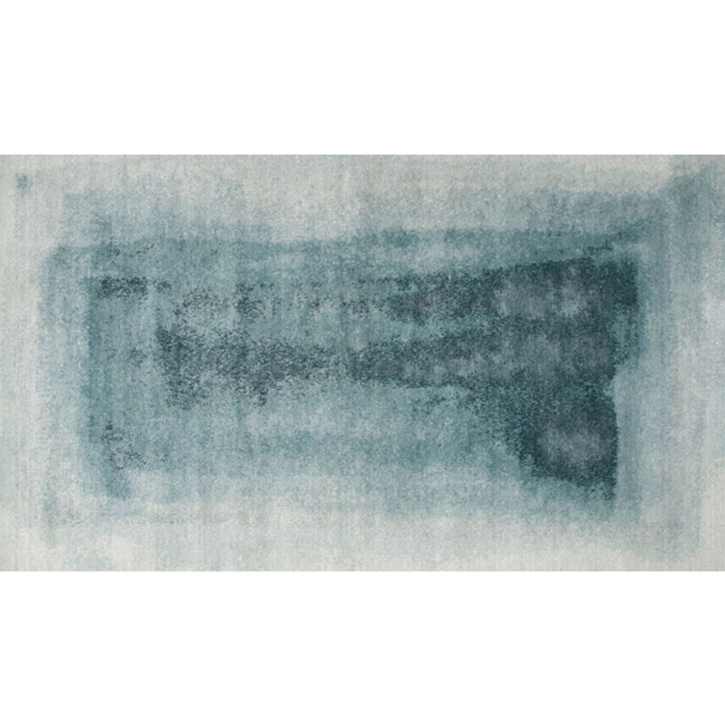 Multi-Color Modern Runner Rug Polypropylene Expressionism Stripes Print Rug Anti-Slip Machine Wash Stain Resistant Rug for Bedroom