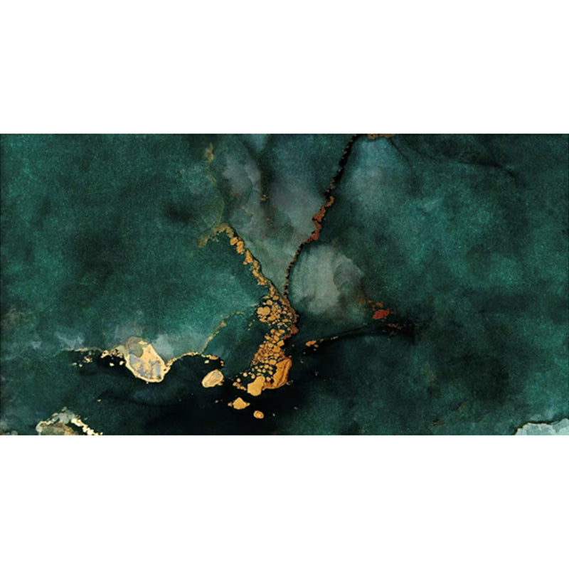 Multi-Color Modern Runner Rug Polypropylene Expressionism Stripes Print Rug Anti-Slip Machine Wash Stain Resistant Rug for Bedroom