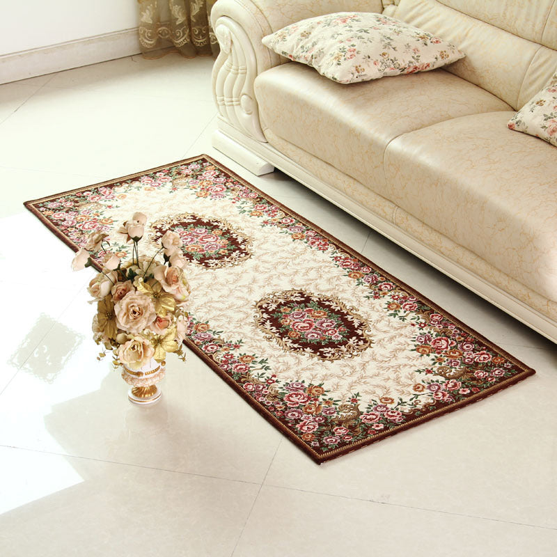 Empire Peony Rug Multi-Colored Traditional Carpet Synthetics Pet Friendly Anti-Slip Stain Resistant Runner Rug for Home