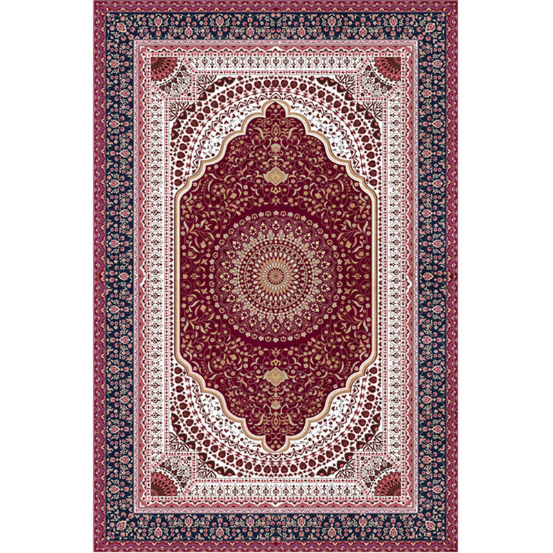 Magnifique tapis à imprimé floral