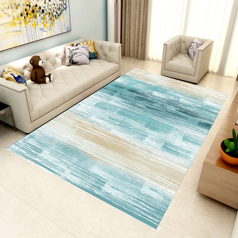 Speciaal veelkleurig 3D geometrisch tapijt Polyester Scandinavisch tapijt Antislip achterkant Huisdiervriendelijk Machinewasbaar tapijt voor woondecoratie