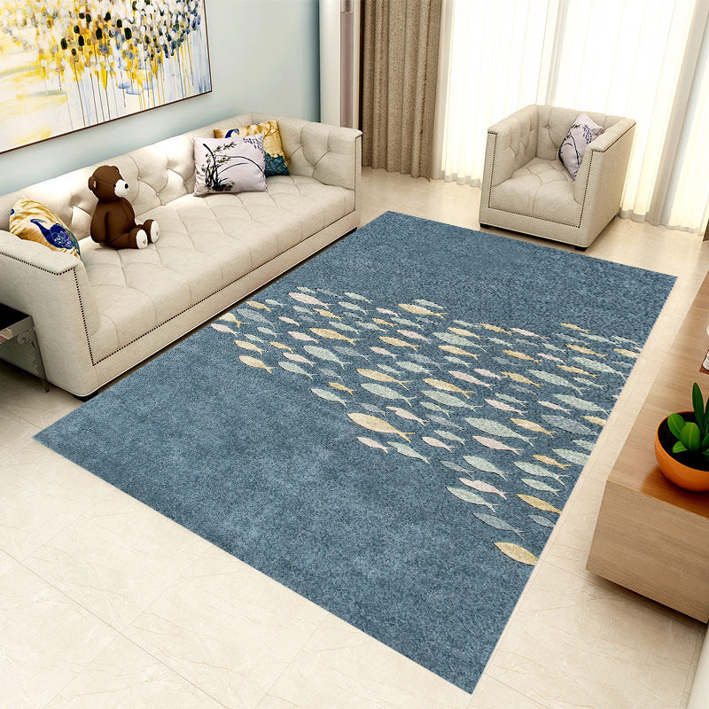 Speciaal veelkleurig 3D geometrisch tapijt Polyester Scandinavisch tapijt Antislip achterkant Huisdiervriendelijk Machinewasbaar tapijt voor woondecoratie
