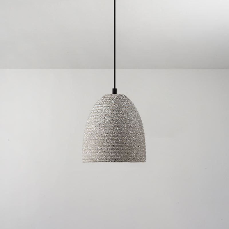 Ciment Geometric Shade Plafond Light Modern Style Single Single Sanging Lamping pour salle à manger