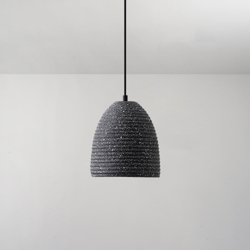Ciment Geometric Shade Plafond Light Modern Style Single Single Sanging Lamping pour salle à manger