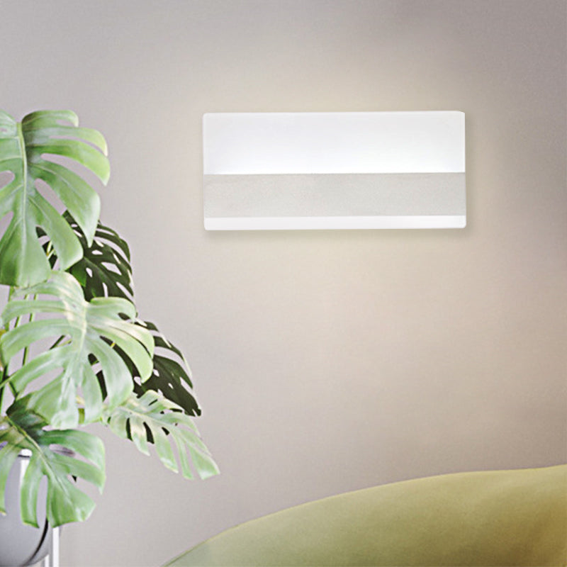 Simplicité Cuboïde LED MUR CONCE DE MUR ACRYLI