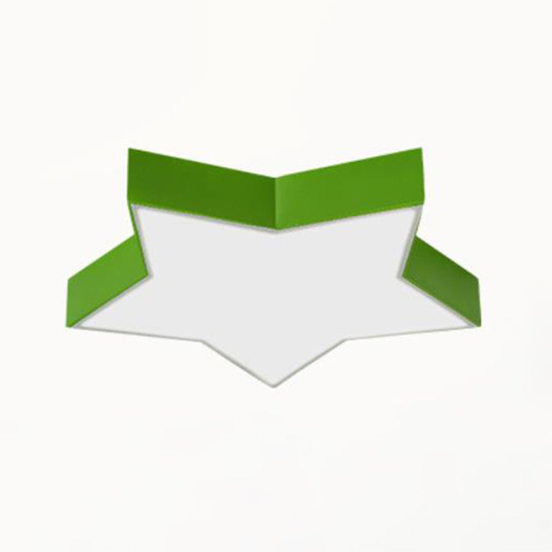 Plafonnier LED Simplicity Star en acrylique pour chambre d'enfant