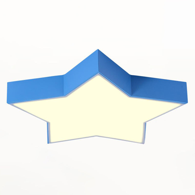 Plafonnier LED Simplicity Star en acrylique pour chambre d'enfant