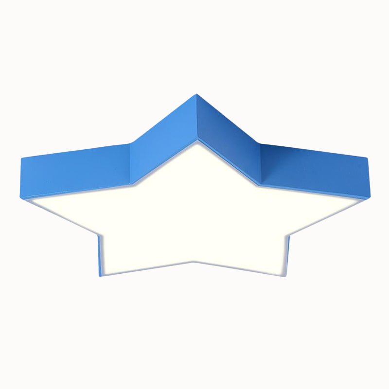 Plafonnier LED Simplicity Star en acrylique pour chambre d'enfant