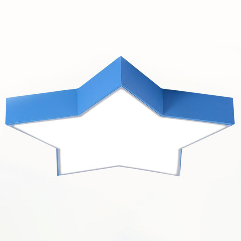 Plafonnier LED Simplicity Star en acrylique pour chambre d'enfant