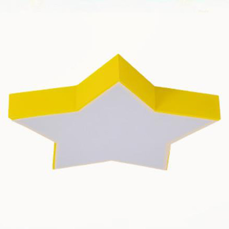 Plafonnier LED Simplicity Star en acrylique pour chambre d'enfant