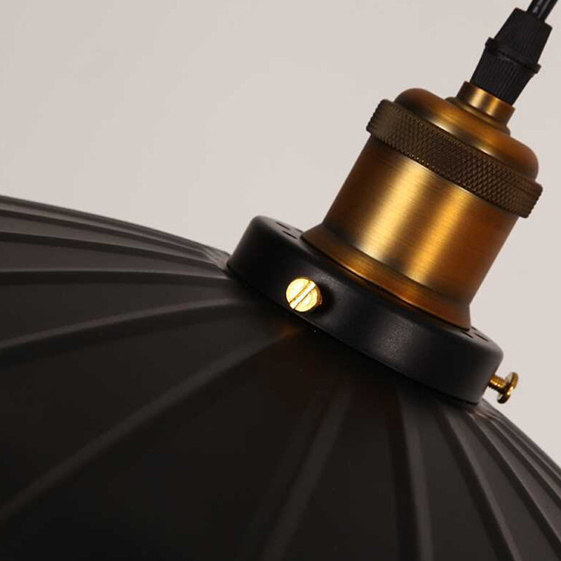 Éclairage de suspension métallique simple