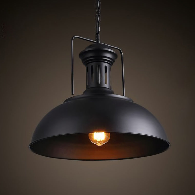 Copertura metallica a sospensione Light Antique Antique Atmy Restaugaping Lampone