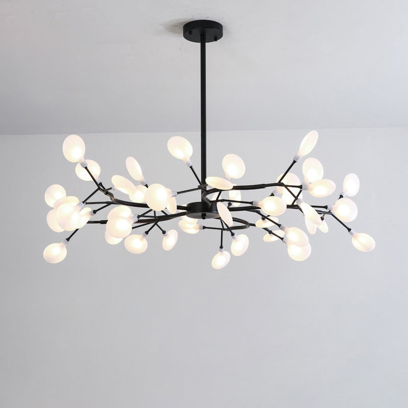 Acryl Firefly LED Suspensie Licht Licht Noordse stijl Kroonluchter Licht voor Woonkamer