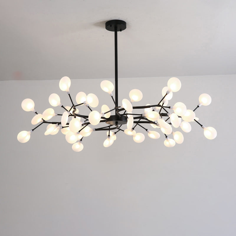 Acryl Firefly LED Suspensie Licht Licht Noordse stijl Kroonluchter Licht voor Woonkamer