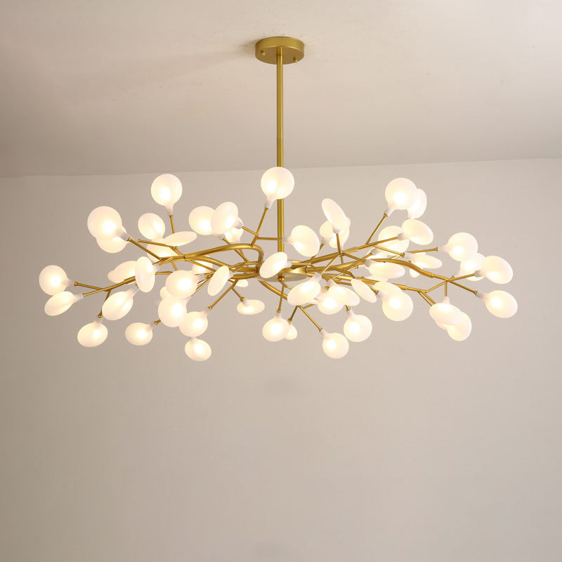 Acryl Firefly LED Suspensie Licht Licht Noordse stijl Kroonluchter Licht voor Woonkamer