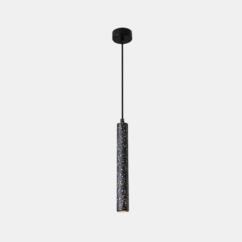 Cementbuisophanging verlichting eenvoud 1-licht hanger plafondlicht voor eetkamer