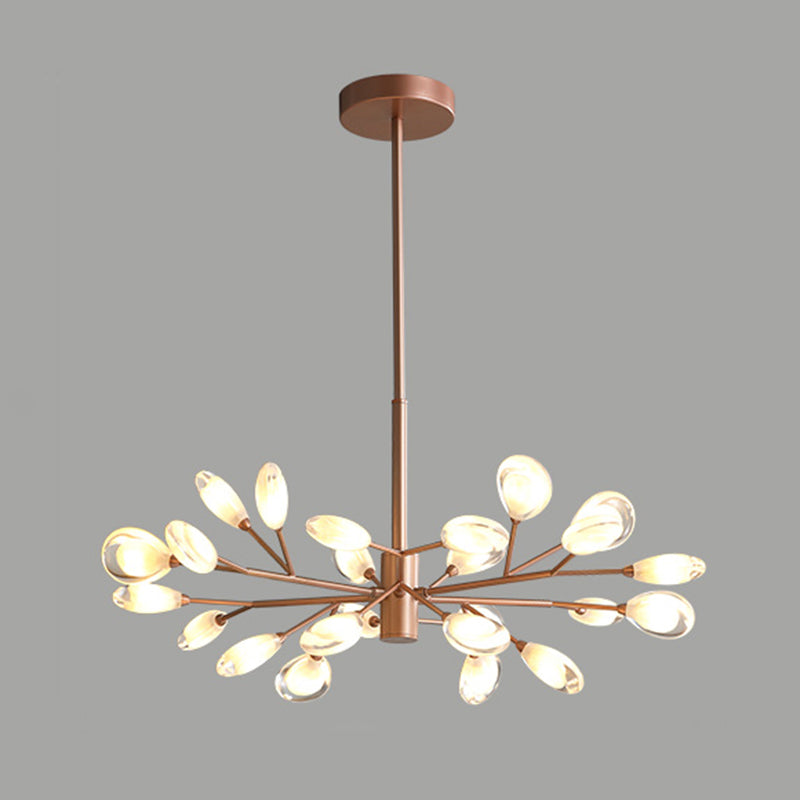 Sputnik Firefly Living Room LED Ceiling Lighting Acrylic Postmodern Chandelier Light Fixture