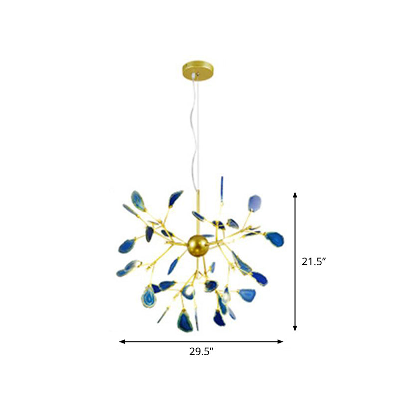 Sputnik Firefly LED LED LIGHTING ARTICA AGATE SOGNO SUGGERIMENTO LAMAGGIO IN GOLD