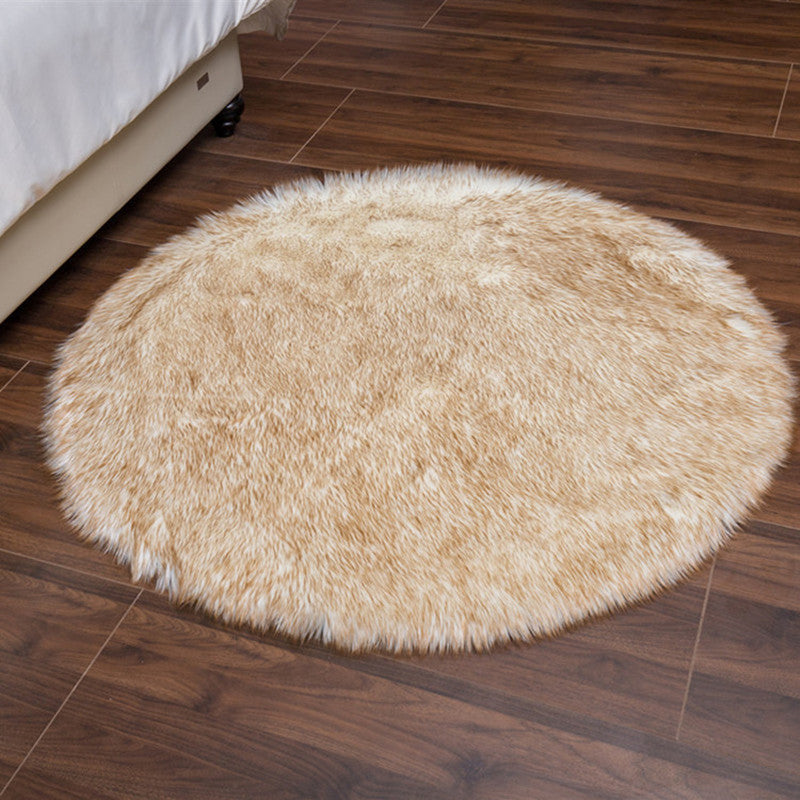 Moderner fester Farbe Teppich Mehrfachfarbener Shag Indoor Teppich Anti-Rutsch-Rückenwaschmaschinen-Teppich für Raumdekoration