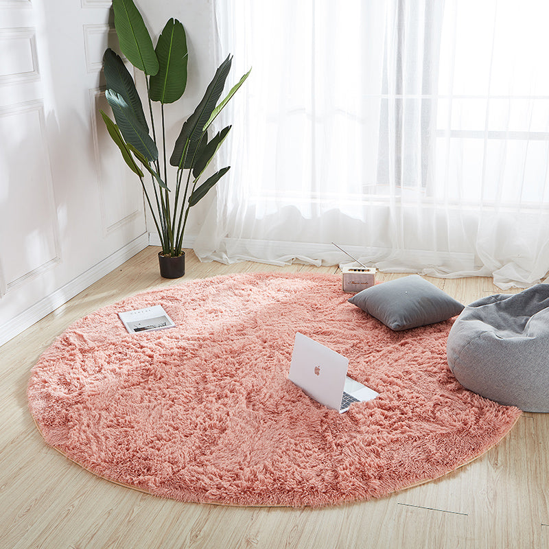 Komfort Schlafzimmer Teppich mehrfarbige Krawattenfarbstoff Teppich Flauschiger Anti-Schlupf-Rückschlag Teppich