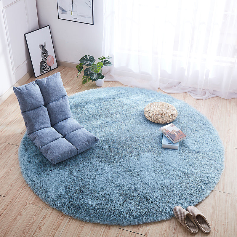 Comfort Bedroom Rug Multi Colored Tie Dye Print Carpet Fluffy Anti-Slip Backing Area Rug