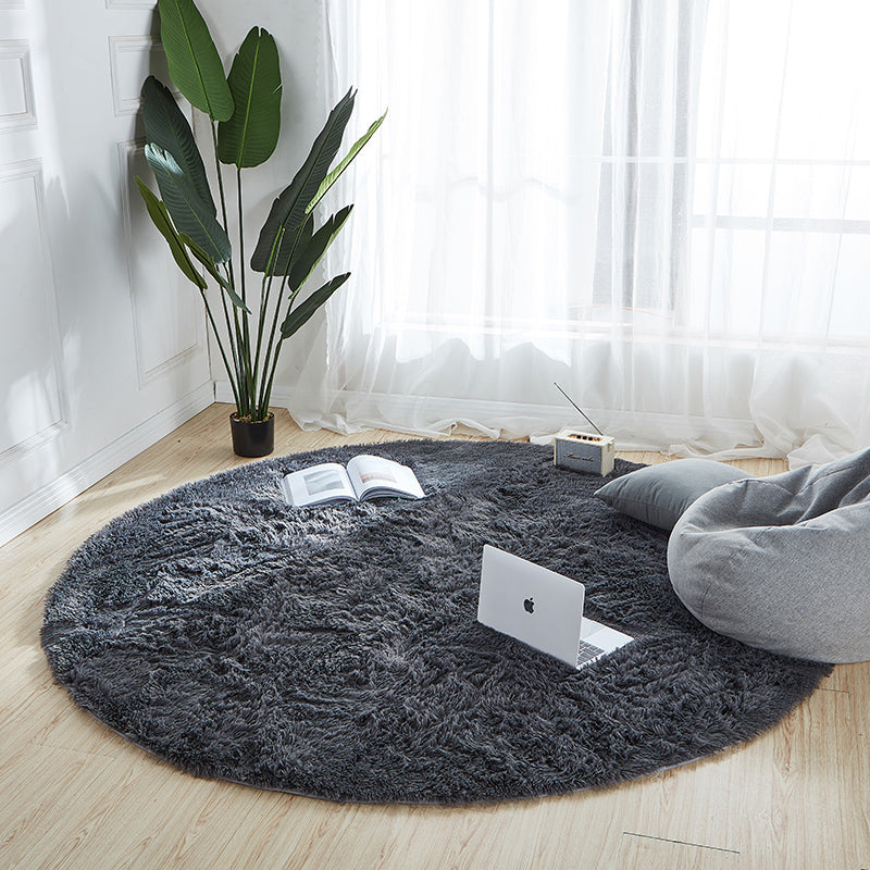 Komfort Schlafzimmer Teppich mehrfarbige Krawattenfarbstoff Teppich Flauschiger Anti-Schlupf-Rückschlag Teppich