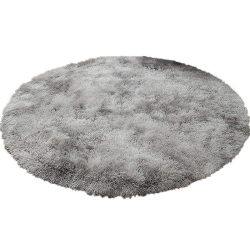 Calming Tie Dye Printed Rug Multi Color Fluffy Rug Easy Care Anti-Slip Backing Area Carpet