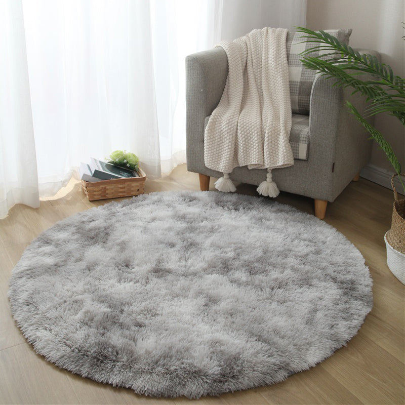 Calming Tie Dye Printed Rug Multi Color Fluffy Rug Easy Care Anti-Slip Backing Area Carpet