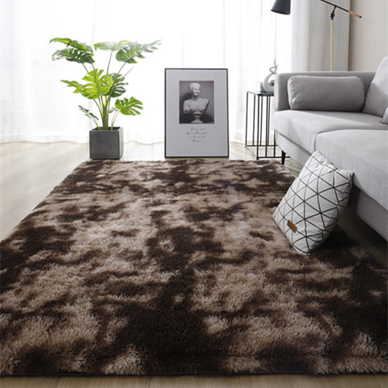Moderner Wohnzimmer Teppich mehrfarbig Krawatte Farbstoff Teppich Kunst Wolle nicht rutschfestes Hintergrundwaschableutnant Teppich