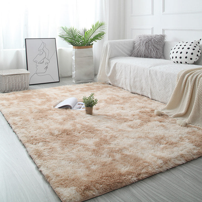 Tappeto scandinavo del soggiorno a più colori shag shag non slittata per animali domestici