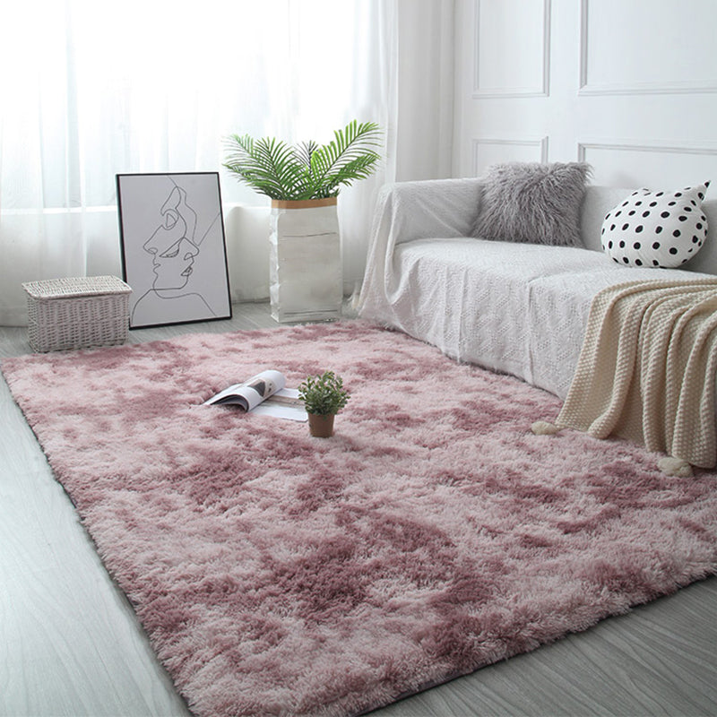 Tappeto scandinavo del soggiorno a più colori shag shag non slittata per animali domestici