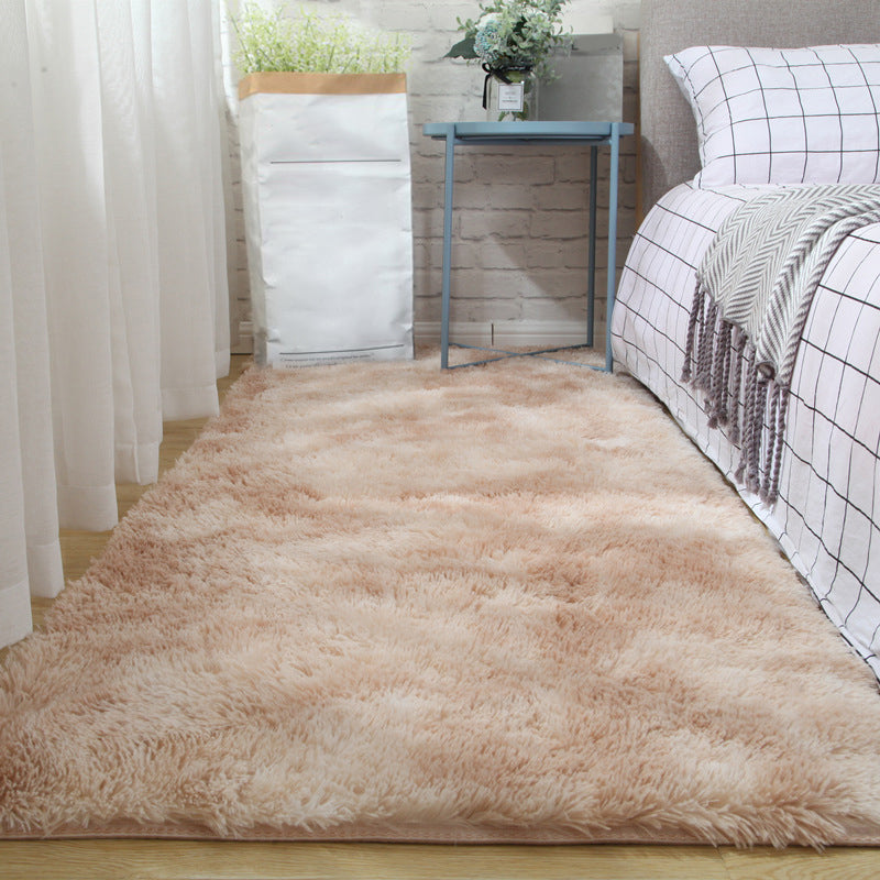 Multi-Color Tie Dye Printed Rug Shag Modern Carpet Non-Slip Machine Washable Area Rug for Decoration