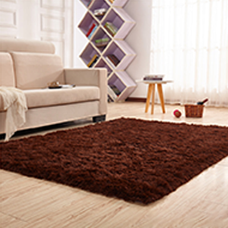 Minimalistischer Rug Multi-Farb-Kunstfell-Innenteppichmaschine Waschbarer Anti-Schlupf-Teppich für Wohnzimmer