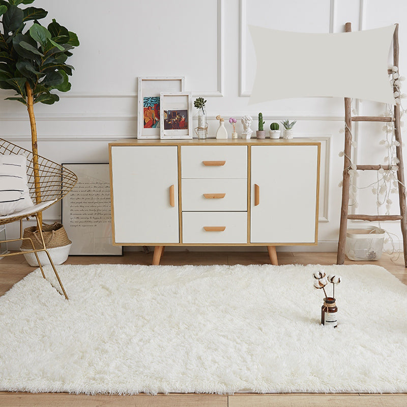Comfort Decoratietapijt Meerkleurig effen tapijt Antislip achterkant Wasbaar binnentapijt