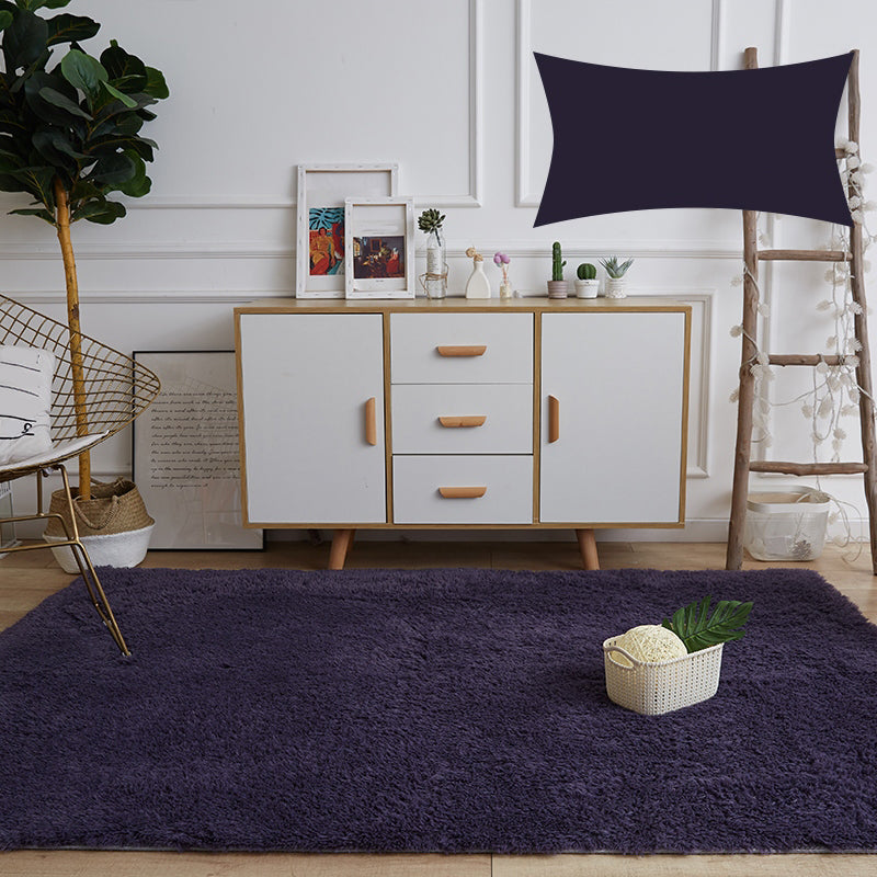 Comfort Decoratietapijt Meerkleurig effen tapijt Antislip achterkant Wasbaar binnentapijt