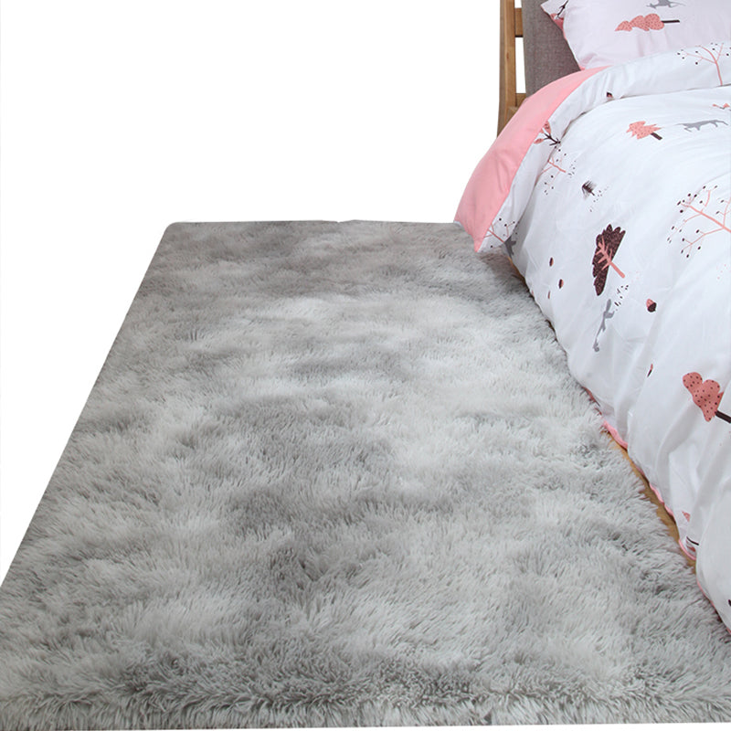 Tapijt met veelkleurige strepenprint, kunstwol, relaxruimtetapijt, antislip, diervriendelijk tapijt voor decoratie