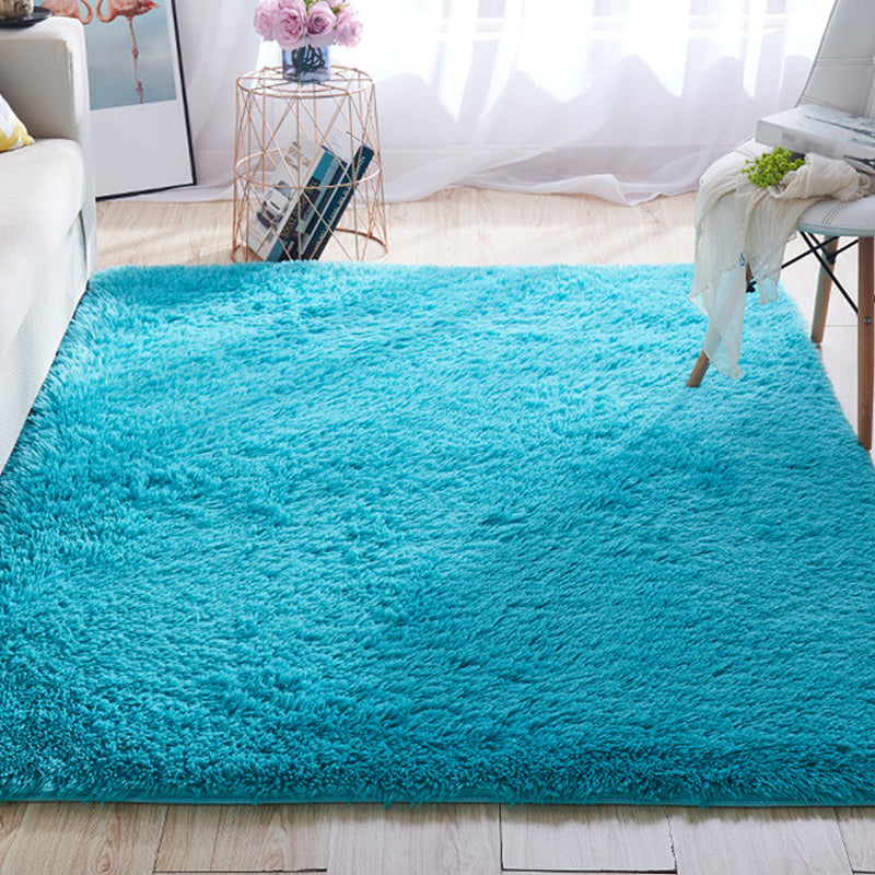 Tapijt met veelkleurige strepenprint, kunstwol, relaxruimtetapijt, antislip, diervriendelijk tapijt voor decoratie