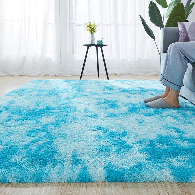 Tapis de chambre naturelle multi-couleurs géo motif