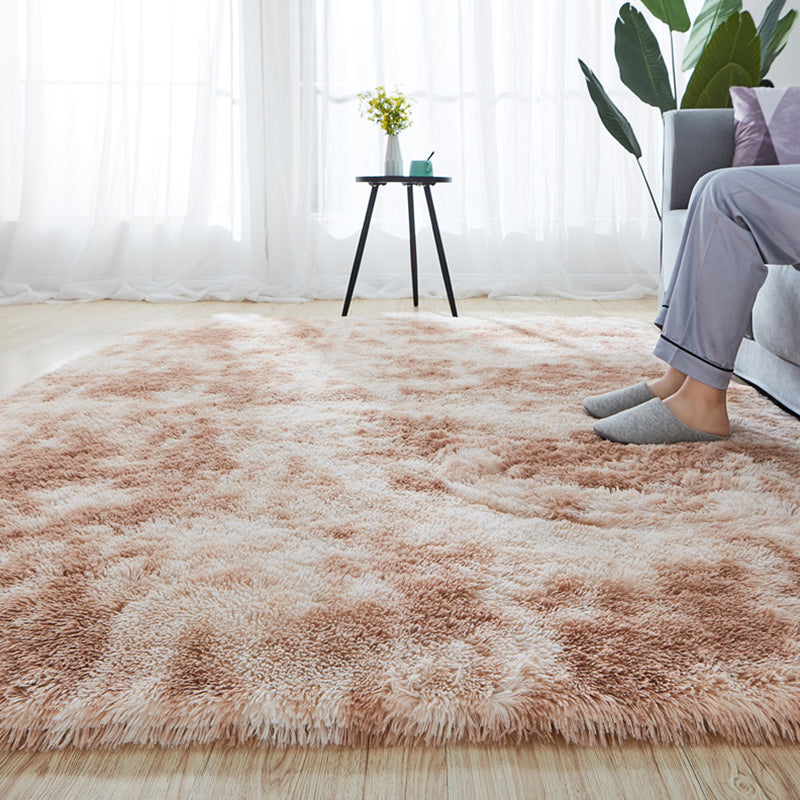 Tapis de chambre naturelle multi-couleurs géo motif