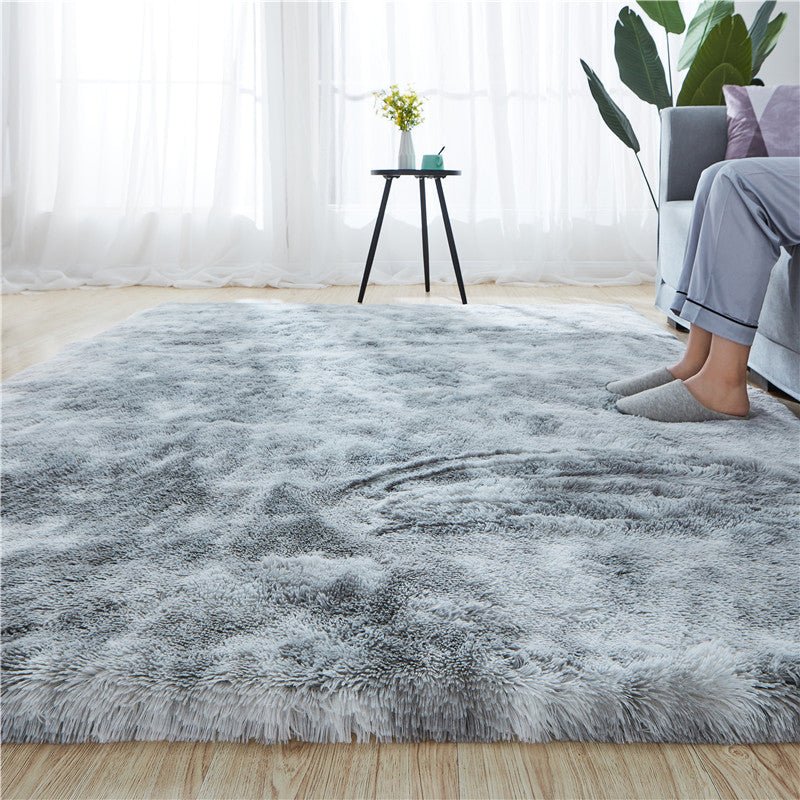Tapis de chambre naturelle multi-couleurs géo motif