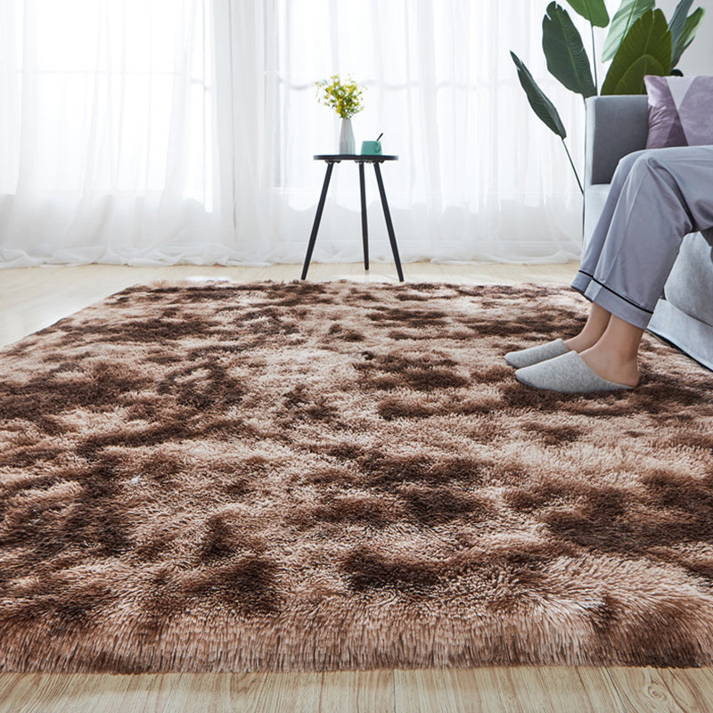 Tapis de chambre naturelle multi-couleurs géo motif