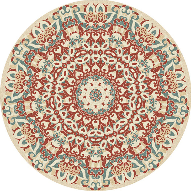 Alfombra múltiple de color múltiple Polyster suroeste estampado alfombra de interiores