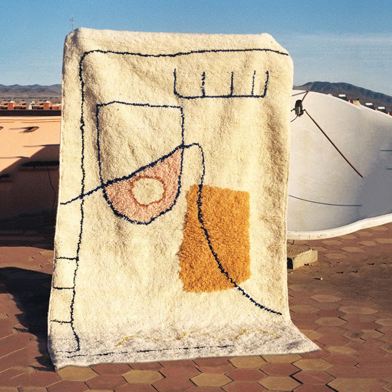 Casual etnisch tapijt veelkleurig tribale patroongebied tapijt Anti-slip achteruitgang huisdiervriendelijk wasbaar wasbaar tapijt voor kamer